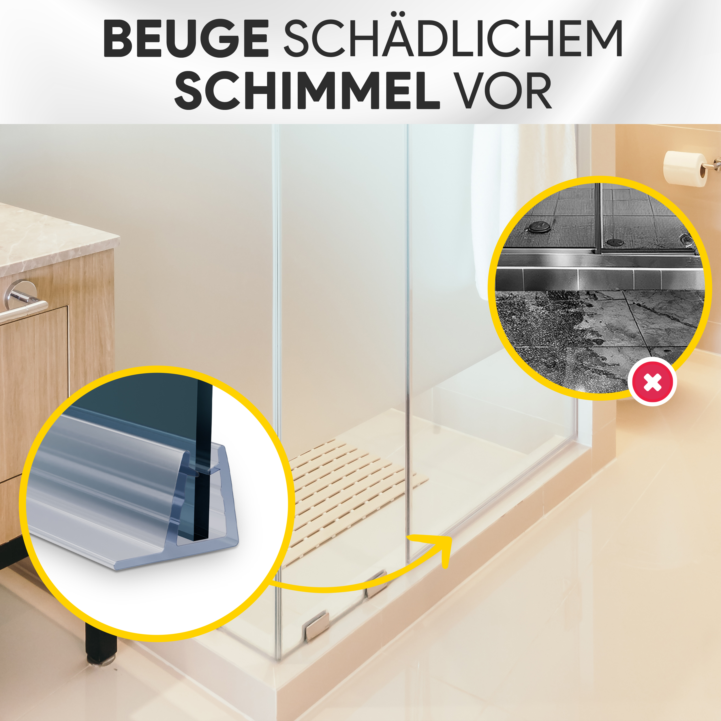 Duschdichtung PVC Ersatzdichtung TYP-4 2m Glasstärke 4-10mm Gummilippe 10-28mm Duschdichtung PVC Ersatzdichtung TYP-4 200cm Glasstärke 4mm Gummilippe 28mm