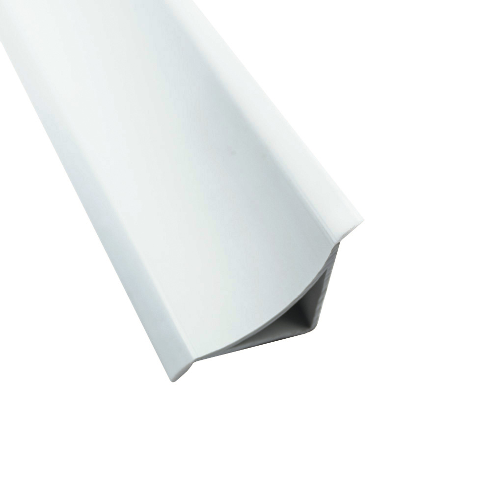 B-Ware Abdeckschiene für Badewannen Spültisch mit Dichtlippe 33mm PVC weiß Abdeckschiene für Badewannen Spültisch mit Dichtlippe PVC weiss 33mm PVC