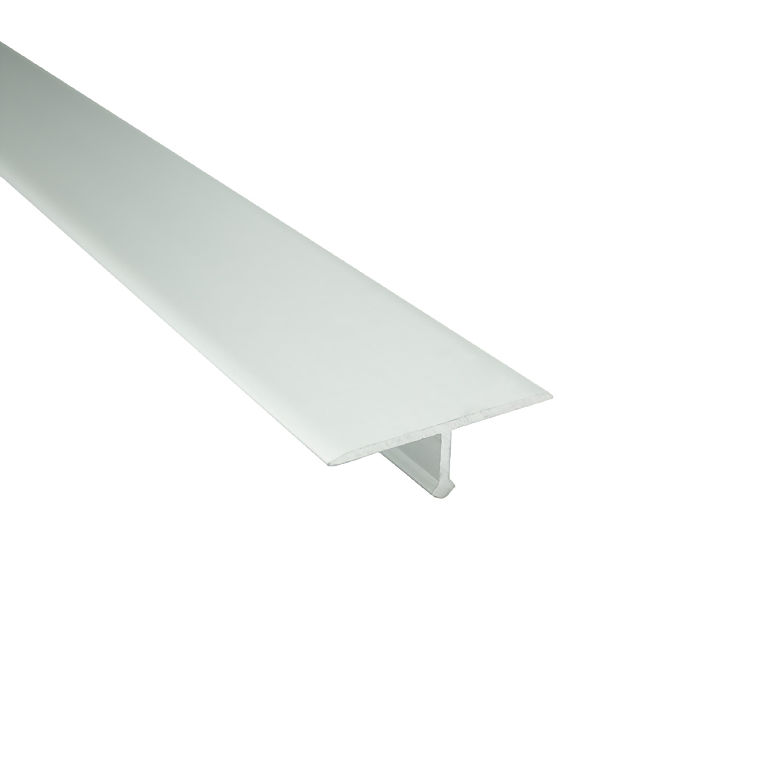 Alu T-Profil Übergangsschiene Übergangsprofil Laminat L90cm 27mm silber