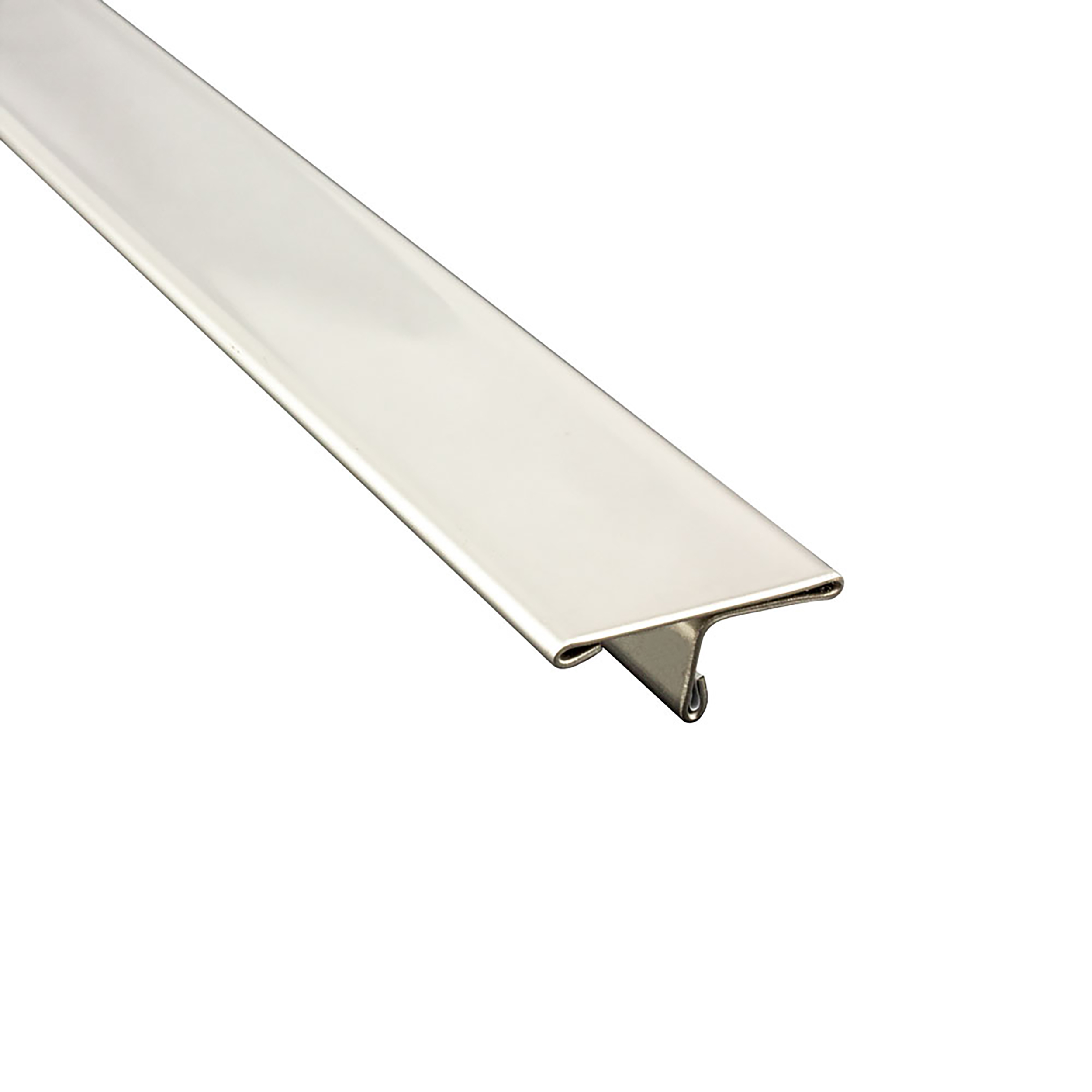 T-Profil Edelstahl Schiene Übergangsprofil V2A L250cm 25mm glänzend T-Profil Edelstahl Schiene Übergangsprofil V2A L250cm 25mm glänzend