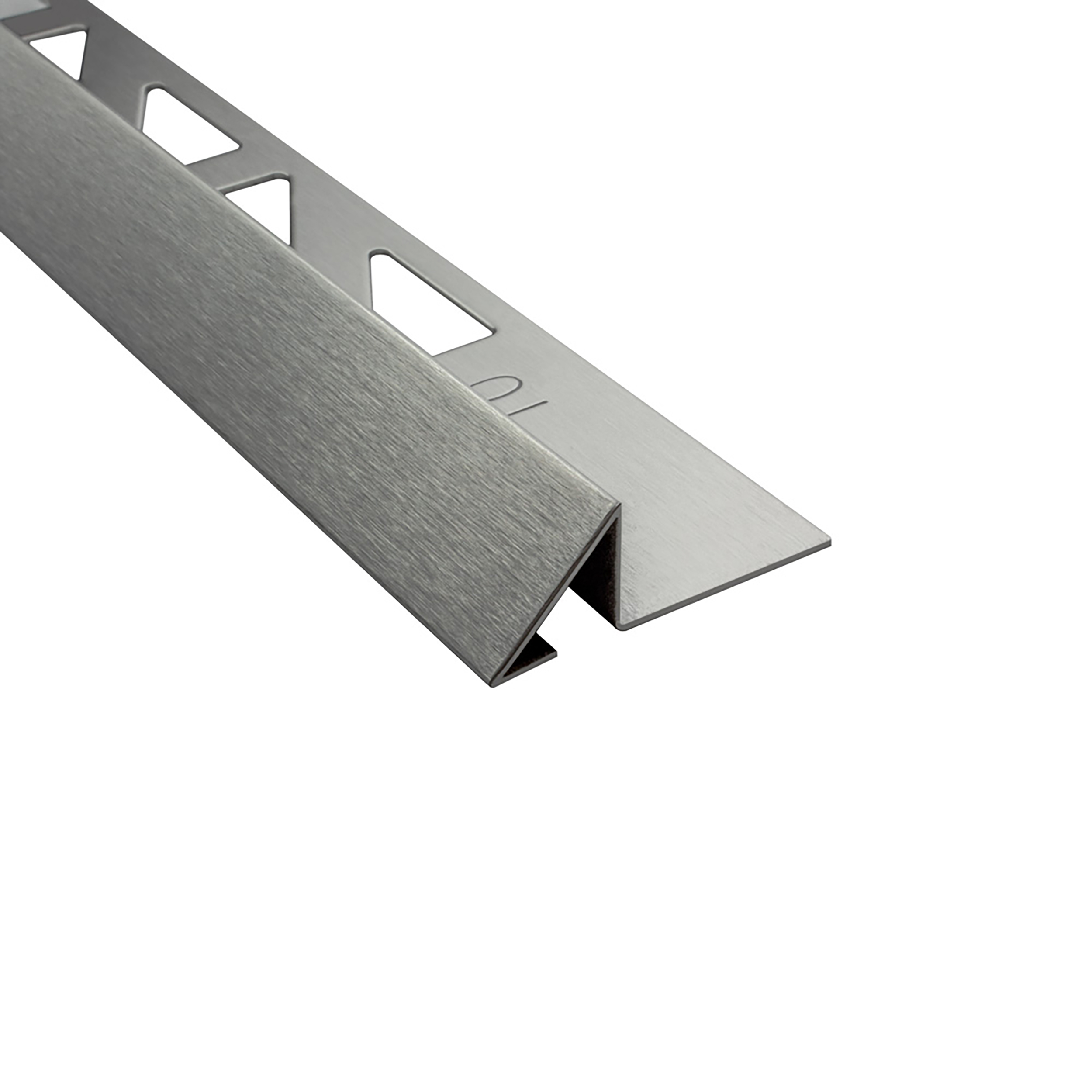 Dreiecksprofil V-Profil Edelstahlschiene Edelstahl V2A L250cm H10mm gebürstet Dreiecksprofil V-Profil Edelstahlschiene Edelstahl V2A L250cm H10mm gebürstet
