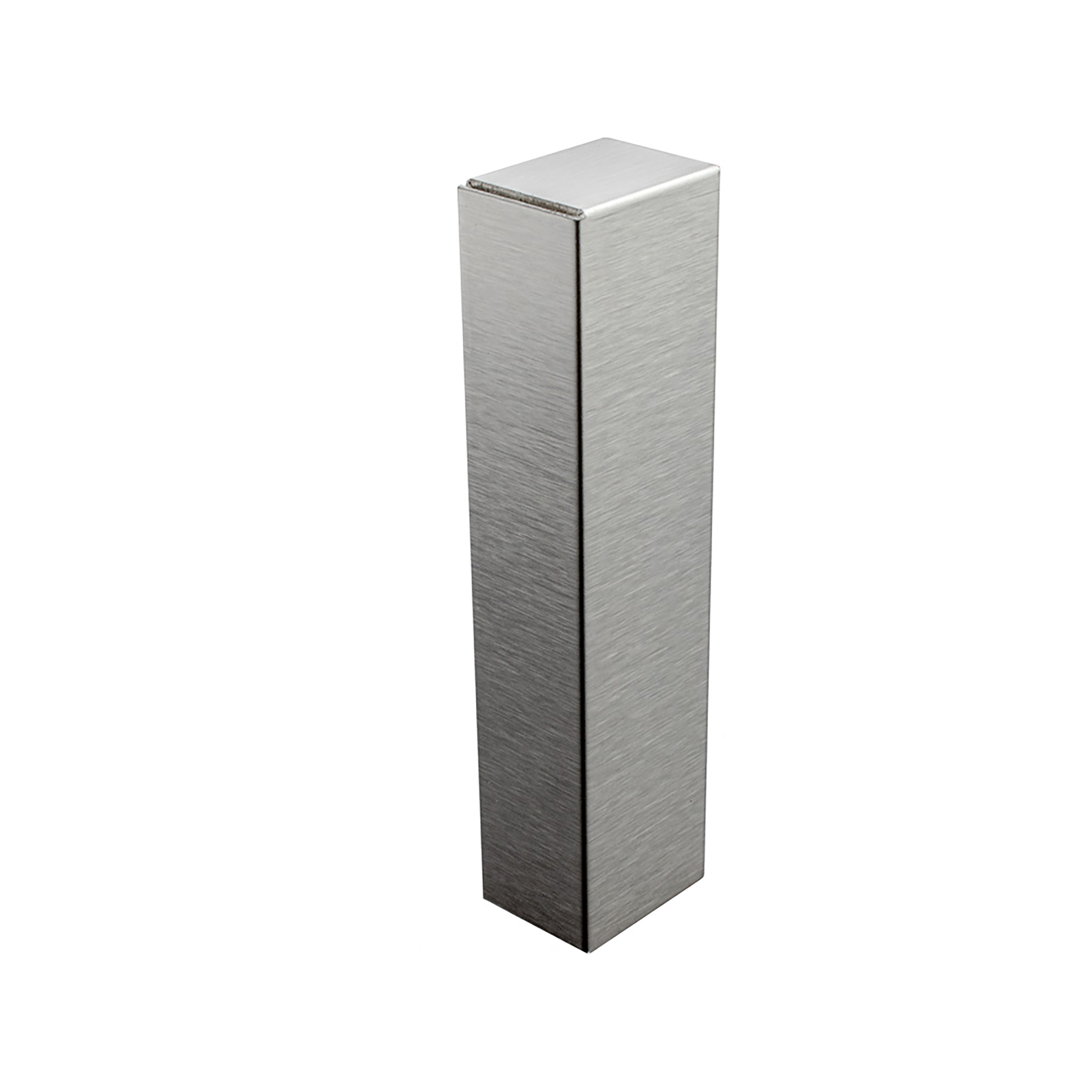 Sockelleiste Edelstahl Fußbodenleisten V2A L250cm 60mm silber gebürstet Endkappe links Sockelleiste Edelstahl Fußbodenleisten V2A L250cm 60mm silber gebürstet Endkappe links