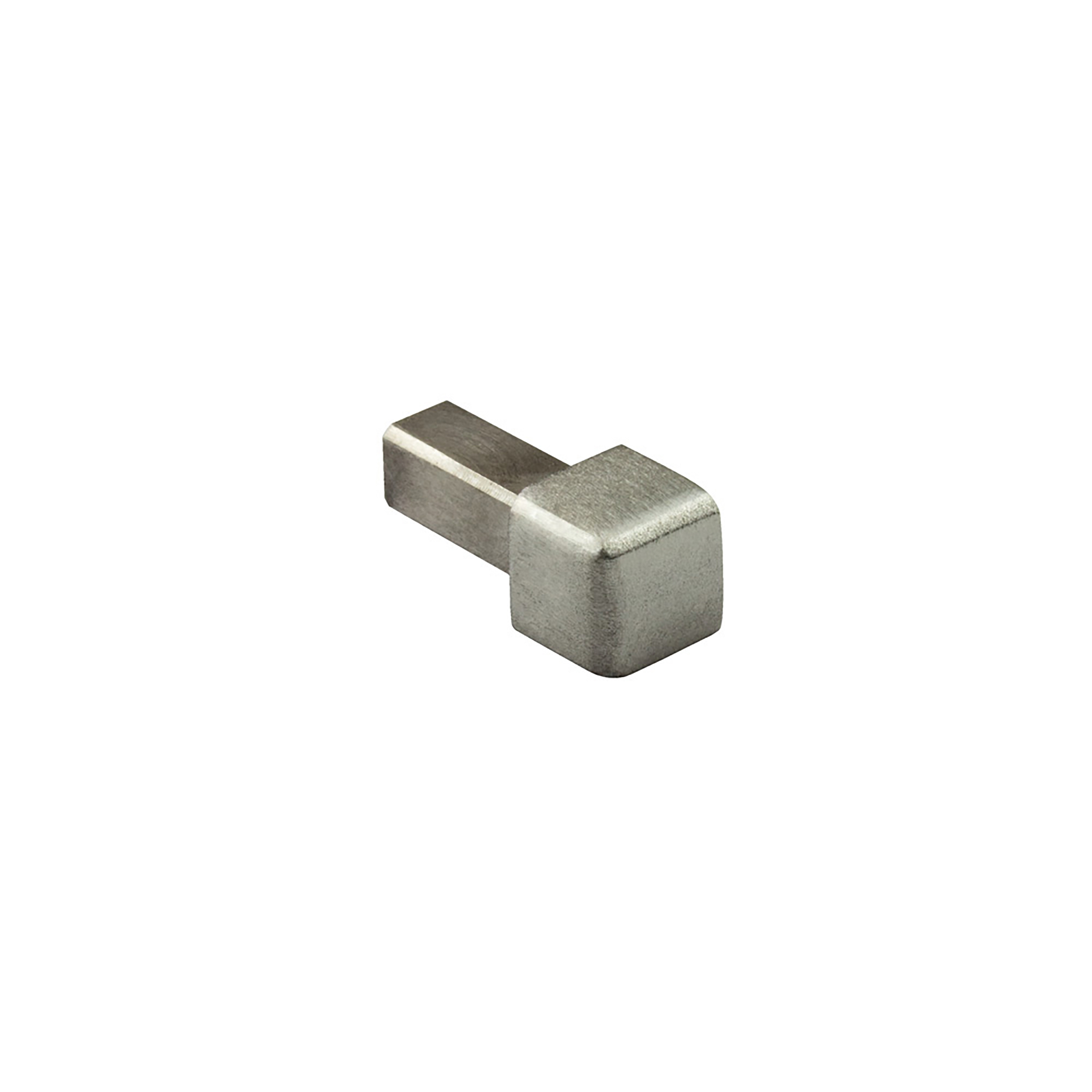 Quadrat Ausseneck Edelstahl V2A 6mm gebürstet Quadrat Ausseneck Edelstahl V2A 6mm gebürstet
