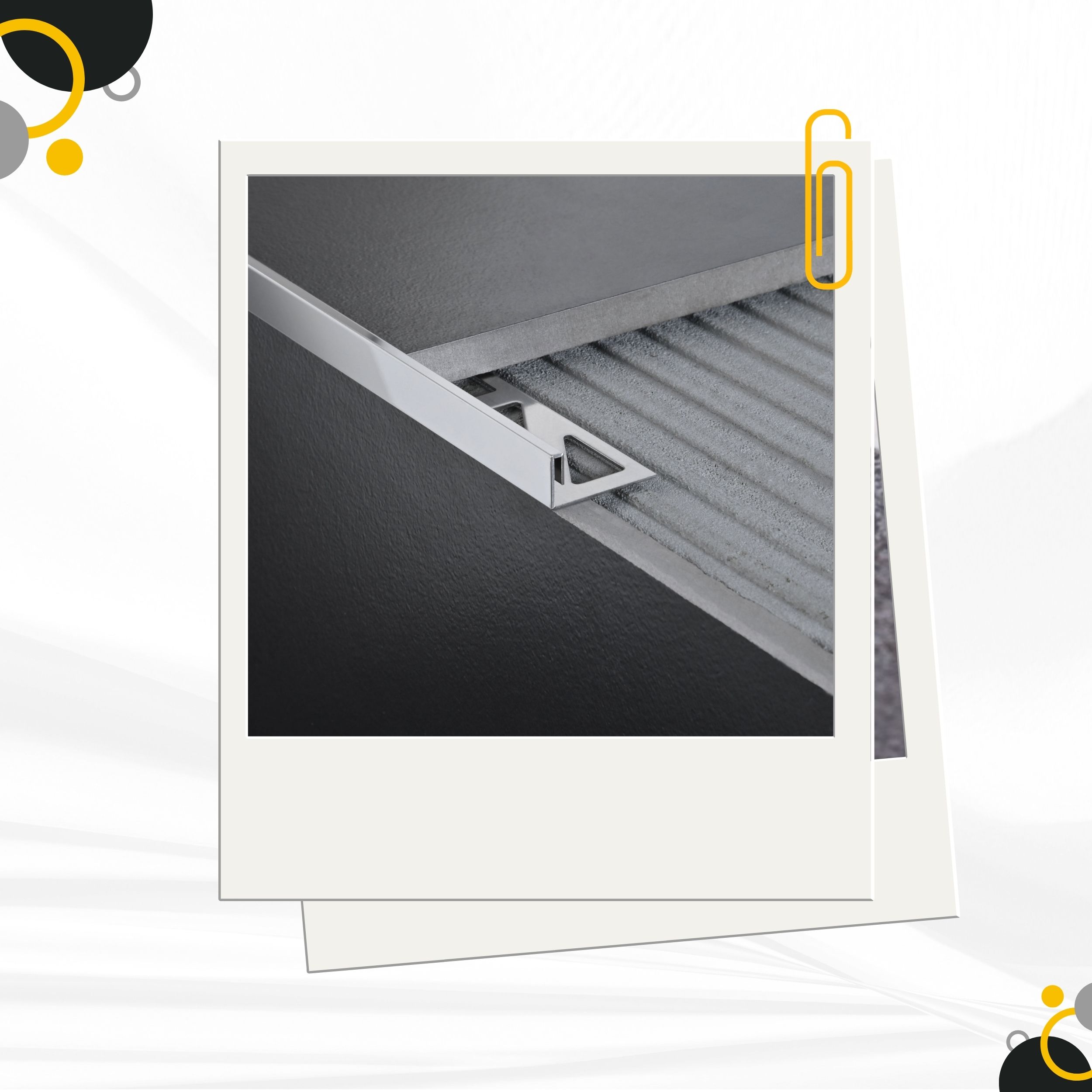Slim-Line Edelstahl L-Profil Fliesenschiene V2A L250cm H10mm gebürstet glänzend Slim-Line Edelstahl L-Profil Fliesenschiene V2A L250cm H10mm silber glänzend