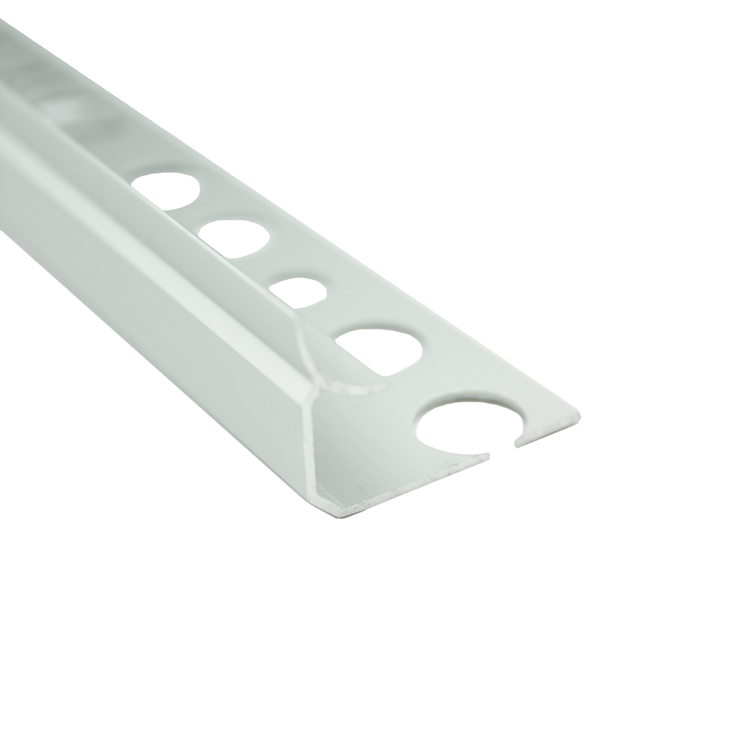 Alu Inneneck Profil Fliesenschiene Schiene silber L270cm H10mm matt Alu Inneneck Profil Fliesenschiene Schiene silber L270cm H10mm matt