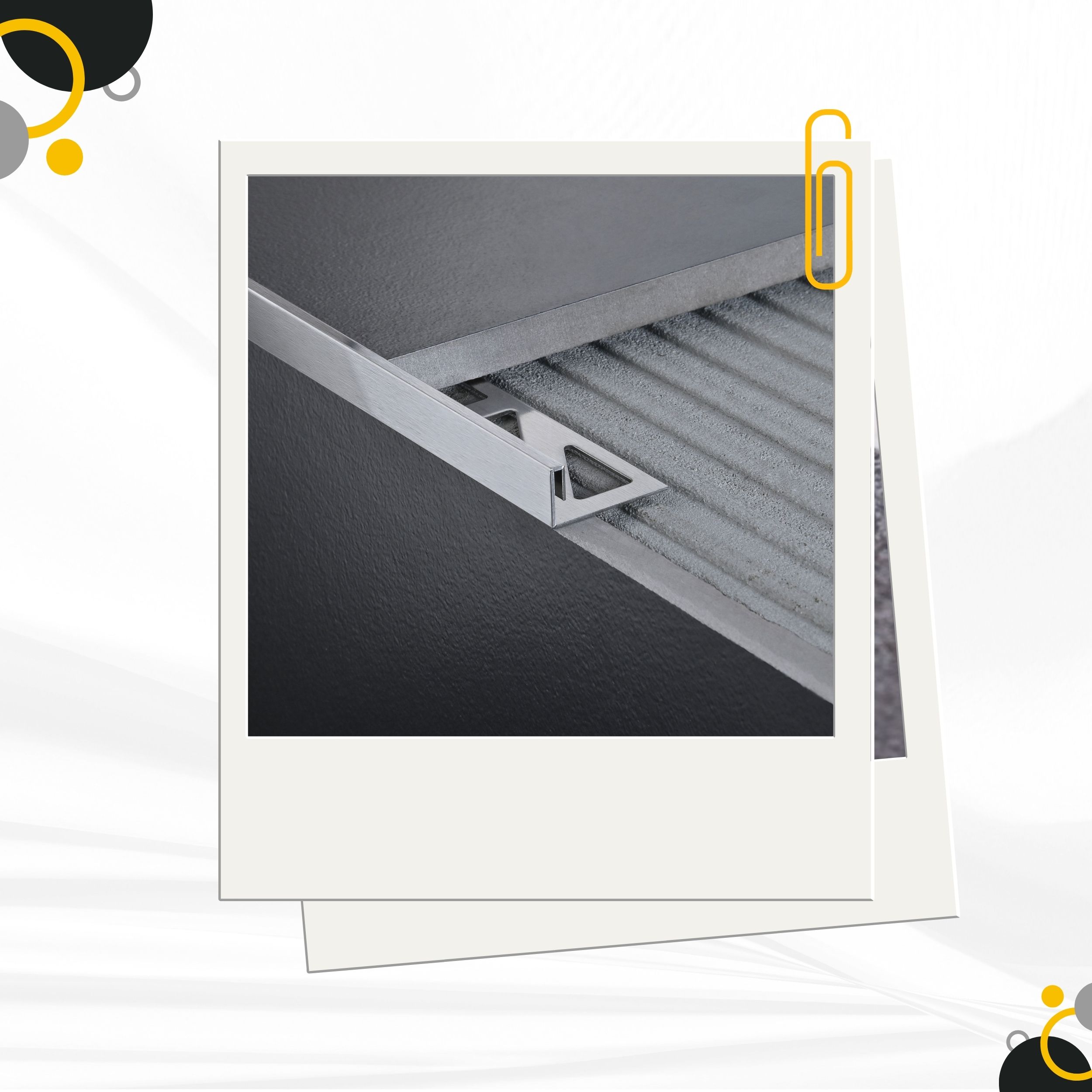 Slim-Line Edelstahl L-Profil Fliesenschiene V2A L250cm H10mm gebürstet glänzend Slim-Line Edelstahl L-Profil Fliesenschiene V2A L250cm H10mm silber gebürstet
