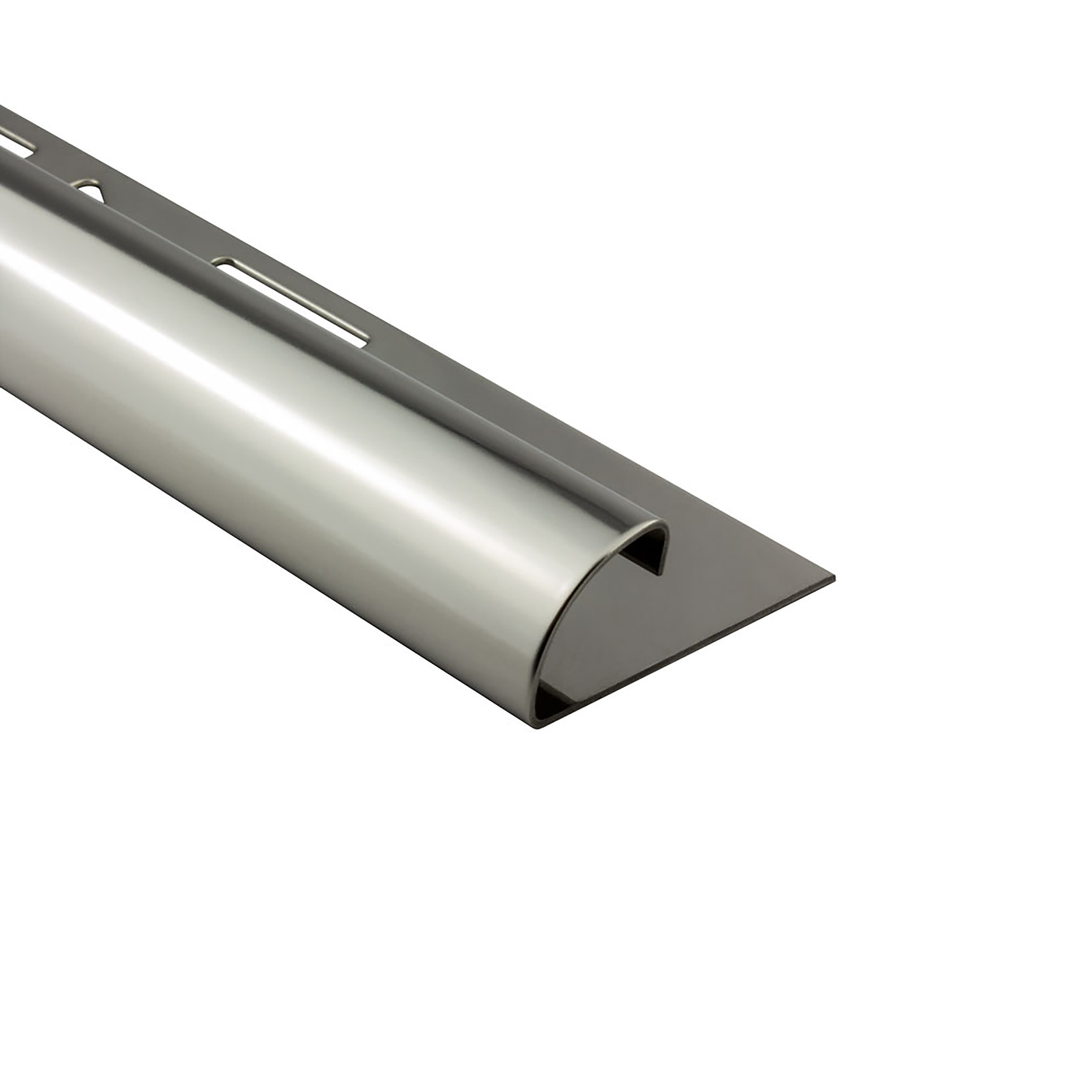 Viertelkreis Edelstahlschiene Profil Fliesenschiene Edelstahl V2A L250cm 11mm glänzend Viertelkreis Edelstahlschiene Profil Fliesenschiene Edelstahl V2A L250cm 11mm glänzend
