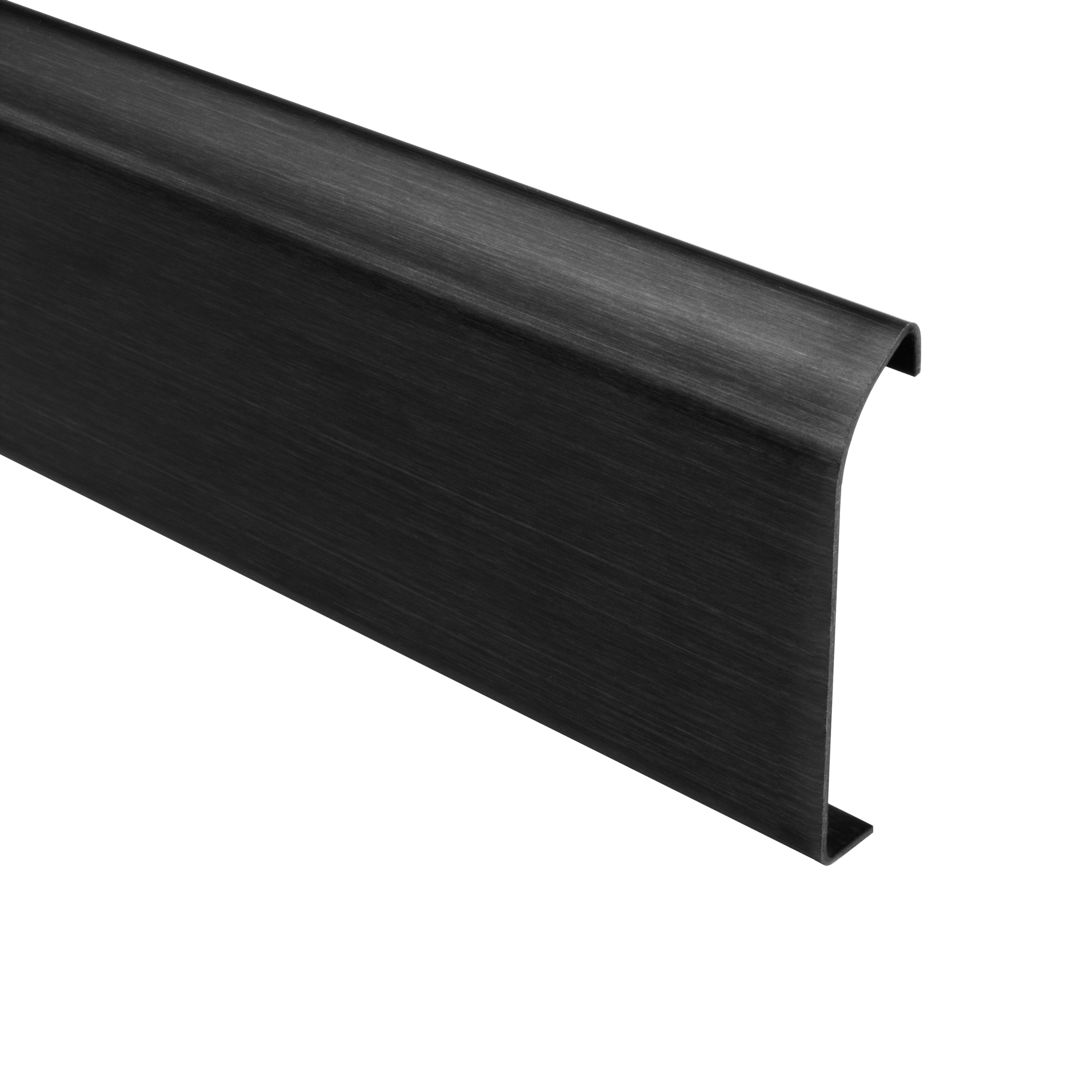 Sockelleiste Edelstahl Fußbodenleisten V2A L250cm 40mm schwarz anthrazit gebürstet Profil 2,5m Sockelleiste Edelstahl Fußbodenleisten V2A L250cm 40mm schwarz anthrazit gebürstet Profil 2,5m