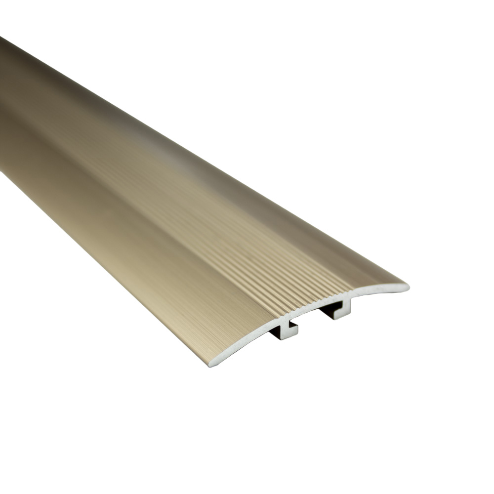 Alu Profil Übergangsschiene Übergangsprofil Laminat silber gold schwarz matt L90cm 40mm