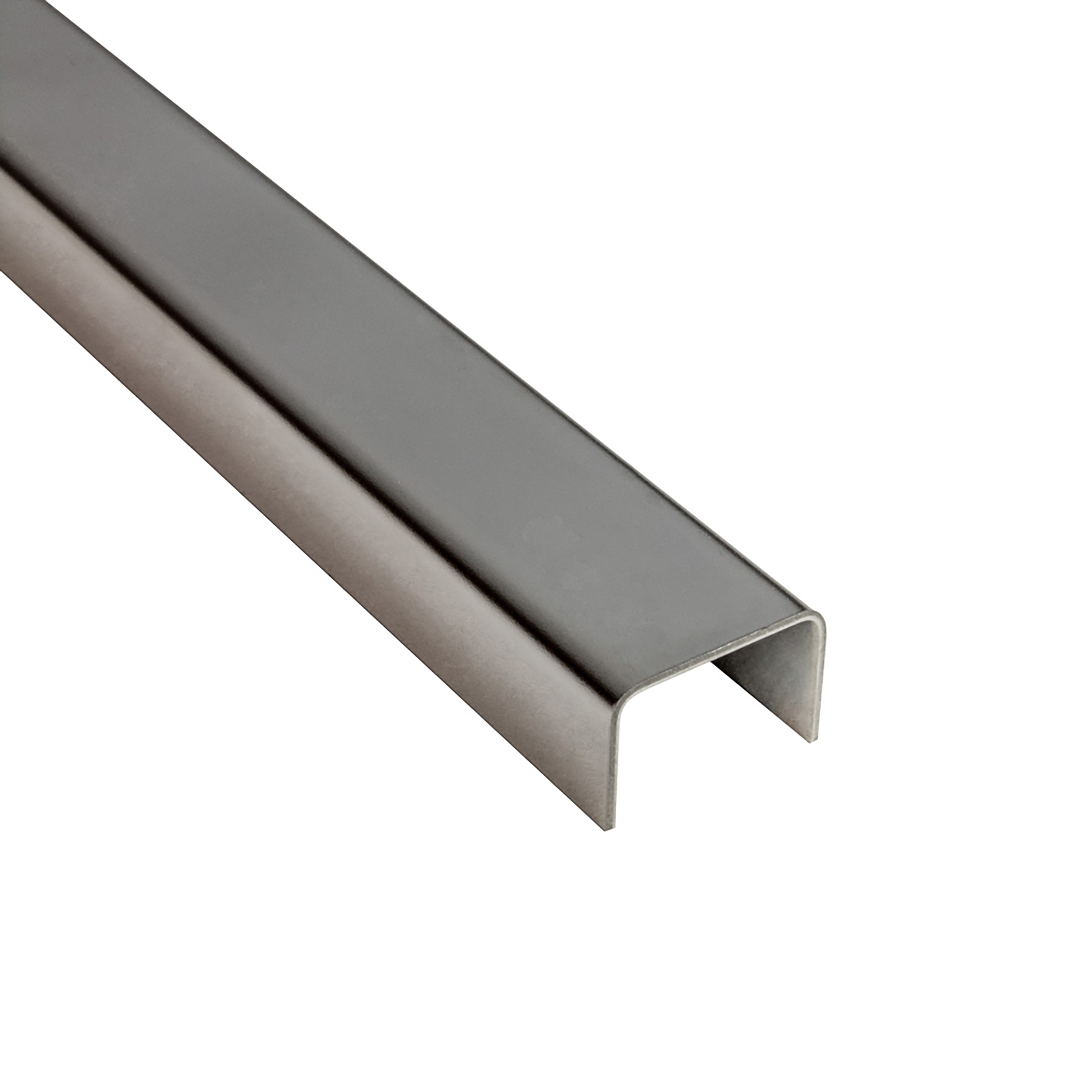 U Profil Edelstahlschiene Bordüre Fliesenschiene Edelstahl V2A L250cm H15mm glänzend U Profil Edelstahlschiene Bordüre Fliesenschiene Edelstahl V2A L250cm H15mm glänzend