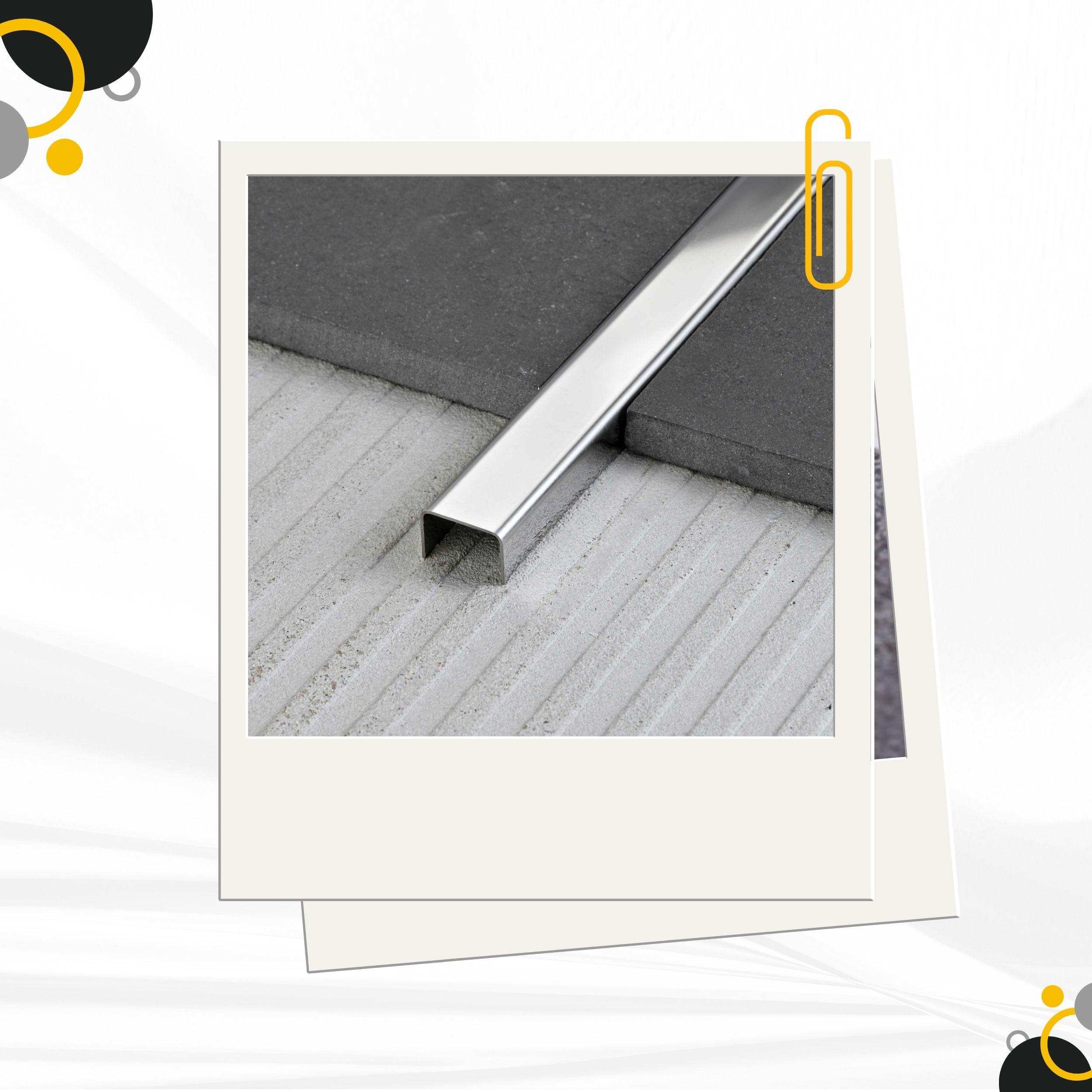U Profil Edelstahlschiene Bordüre Fliesenschiene Edelstahl V2A L250cm 15mm U Profil Edelstahlschiene Bordüre Fliesenschiene Edelstahl V2A L250cm 15mm