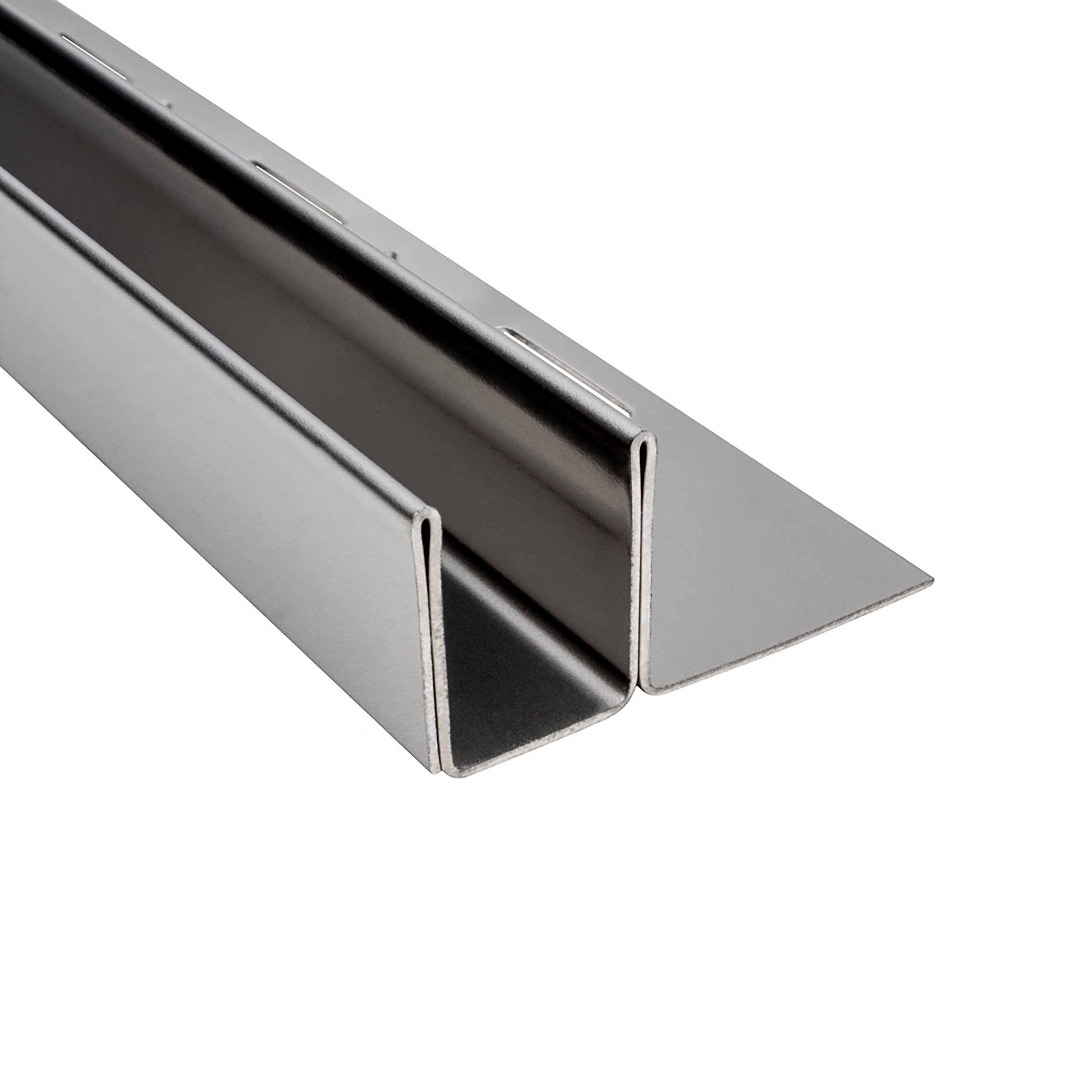 Glas-Fliesenprofil Edelstahl Klemmprofil Wandprofil V2A 2m H19mm 13mm-Glas glänzend Glas-Fliesenprofil Edelstahl Klemmprofil Wandprofil V2A 2m H19mm 13mm-Glas glänzend