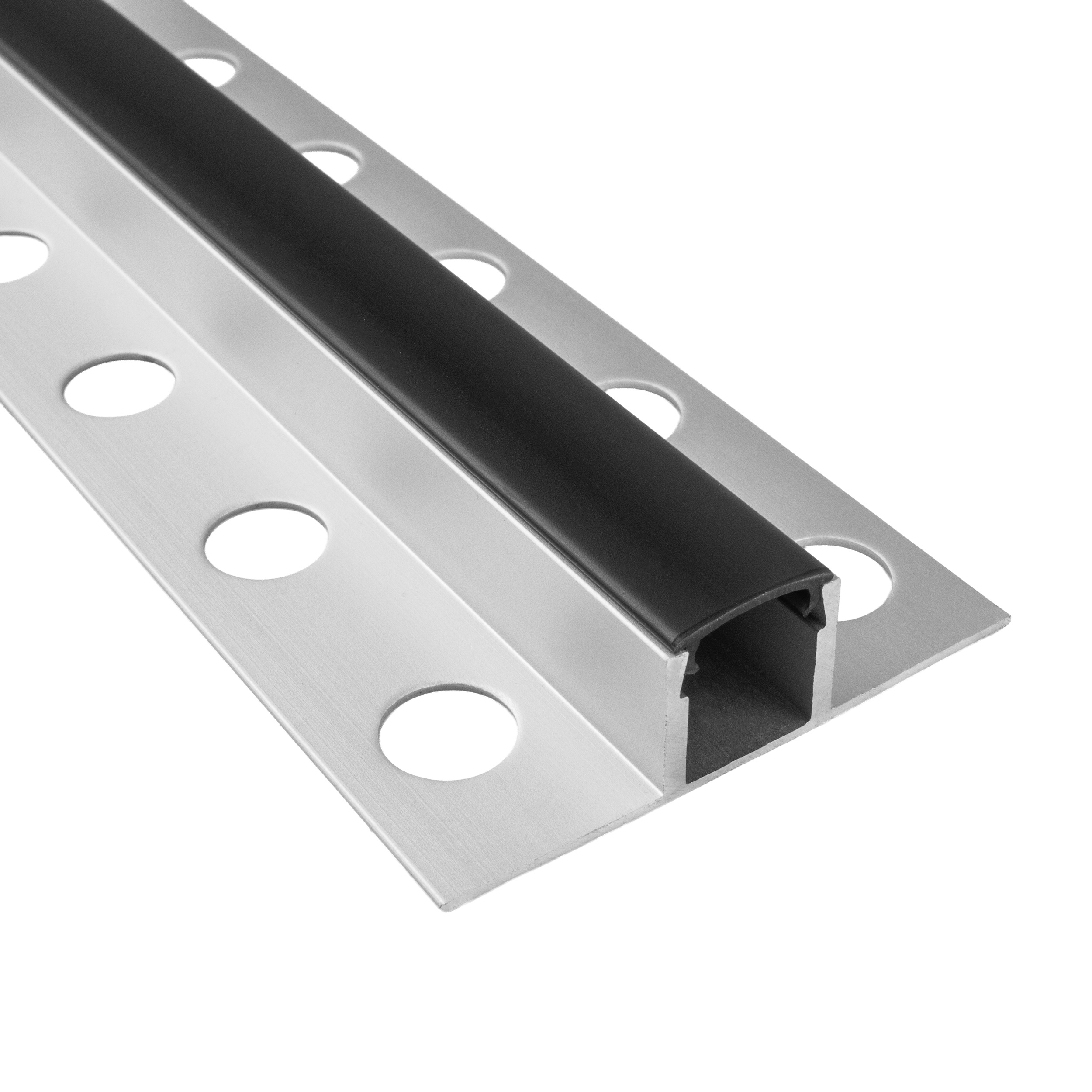 T77 LED Alu Fliesenprofil Bordüre 12mm silber T77 LED Alu Fliesenprofil Bordüre 10mm silber