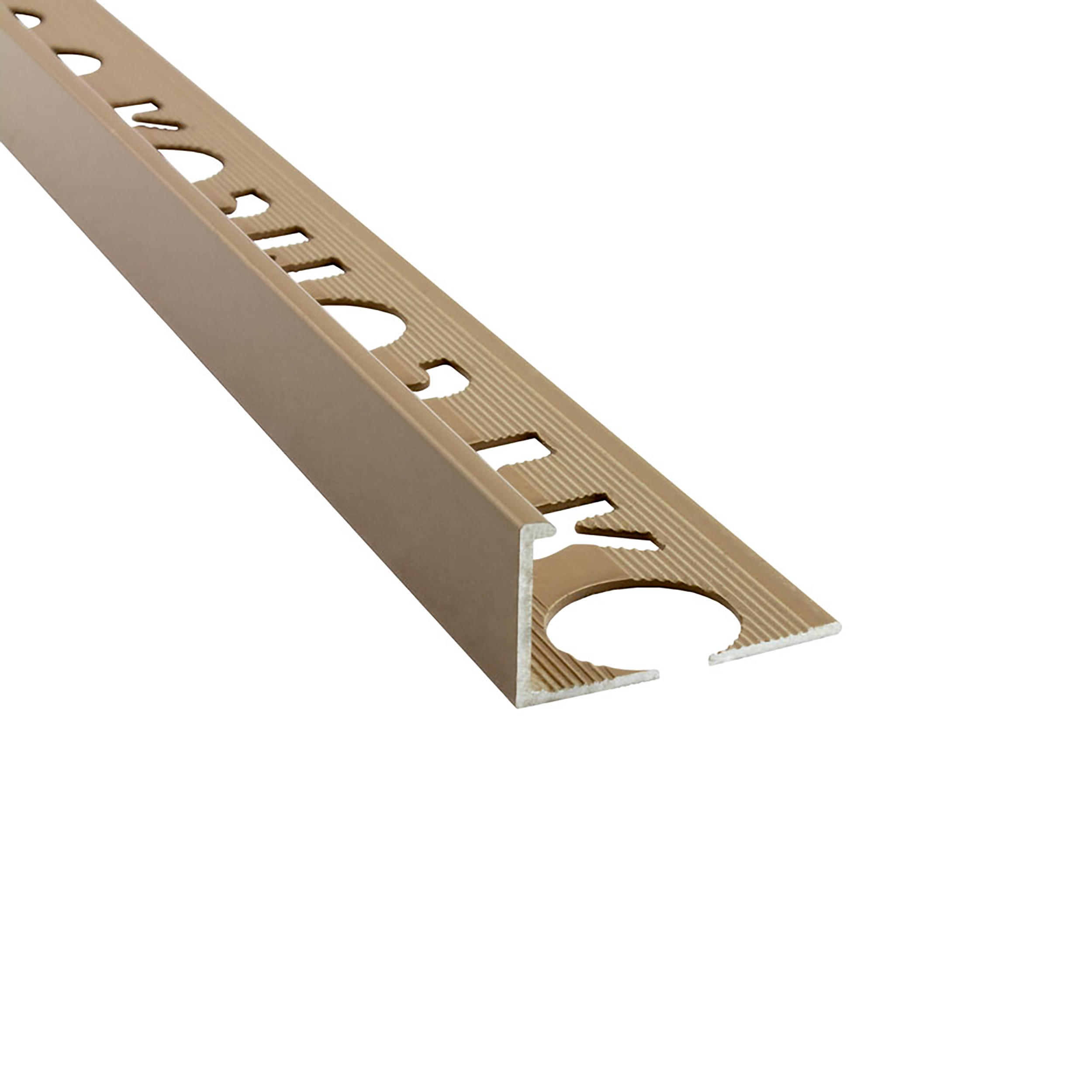 Alu L-Profil Fliesenschiene Fliesenprofil Schiene L270cm 12mm bahama matt