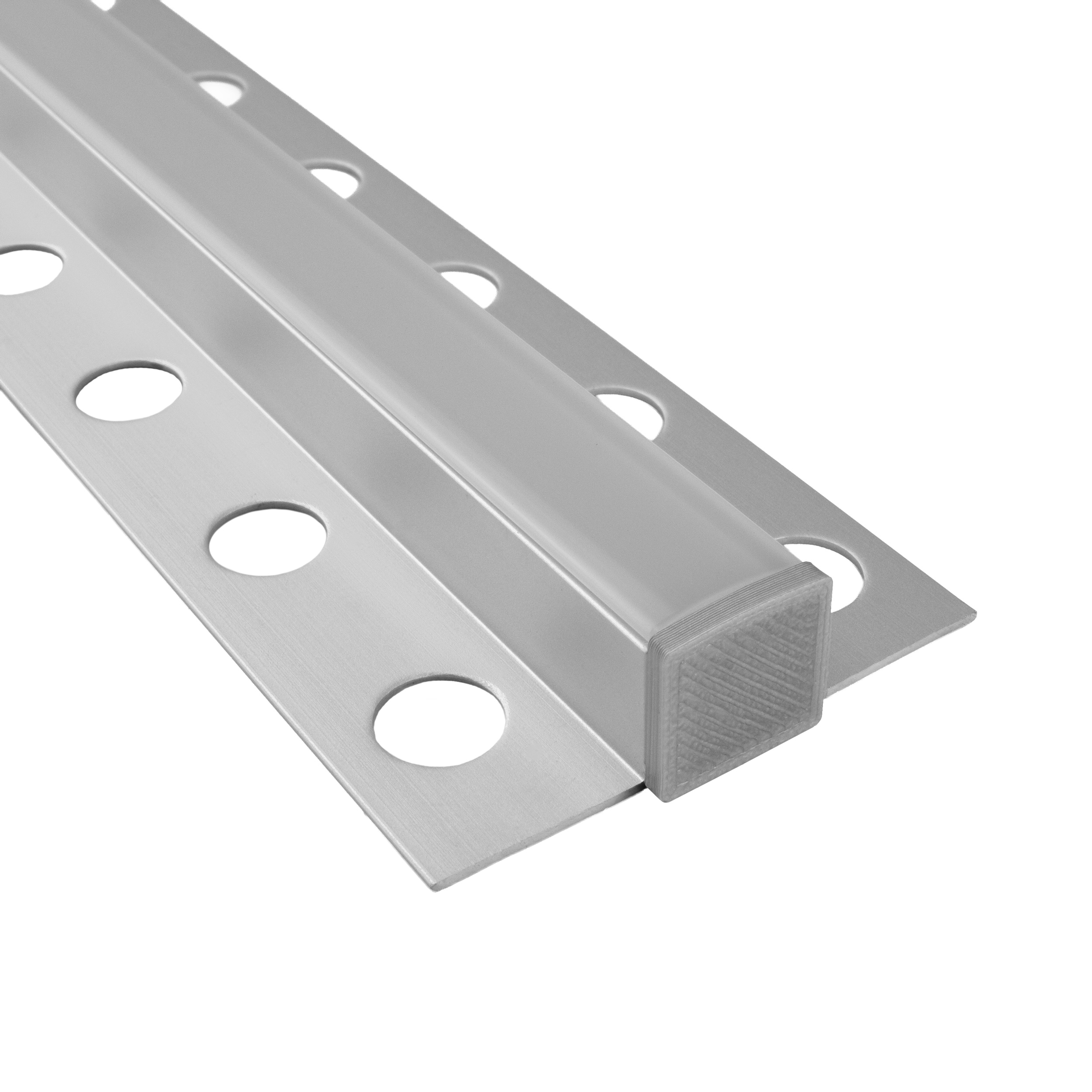 T77 LED Alu Fliesenprofil Bordüre 12mm silber 1m opal T77 LED Alu Fliesenprofil Bordüre 12mm silber
