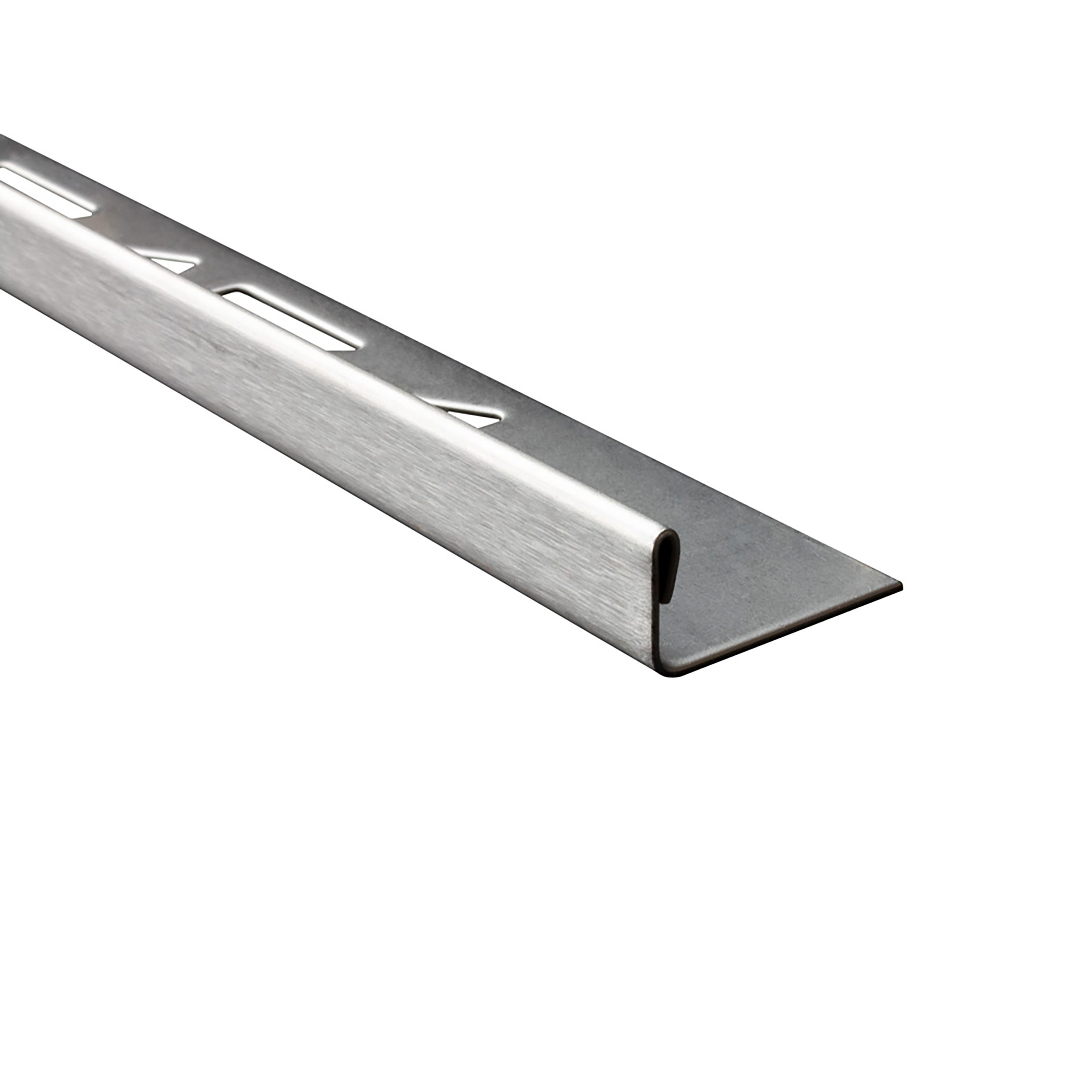 L-Profil Edelstahlschiene Profil Fliesenschiene Edelstahl V2A L250cm 9mm gebürstet L-Profil Edelstahlschiene Profil Fliesenschiene Edelstahl V2A L250cm 9mm gebürstet