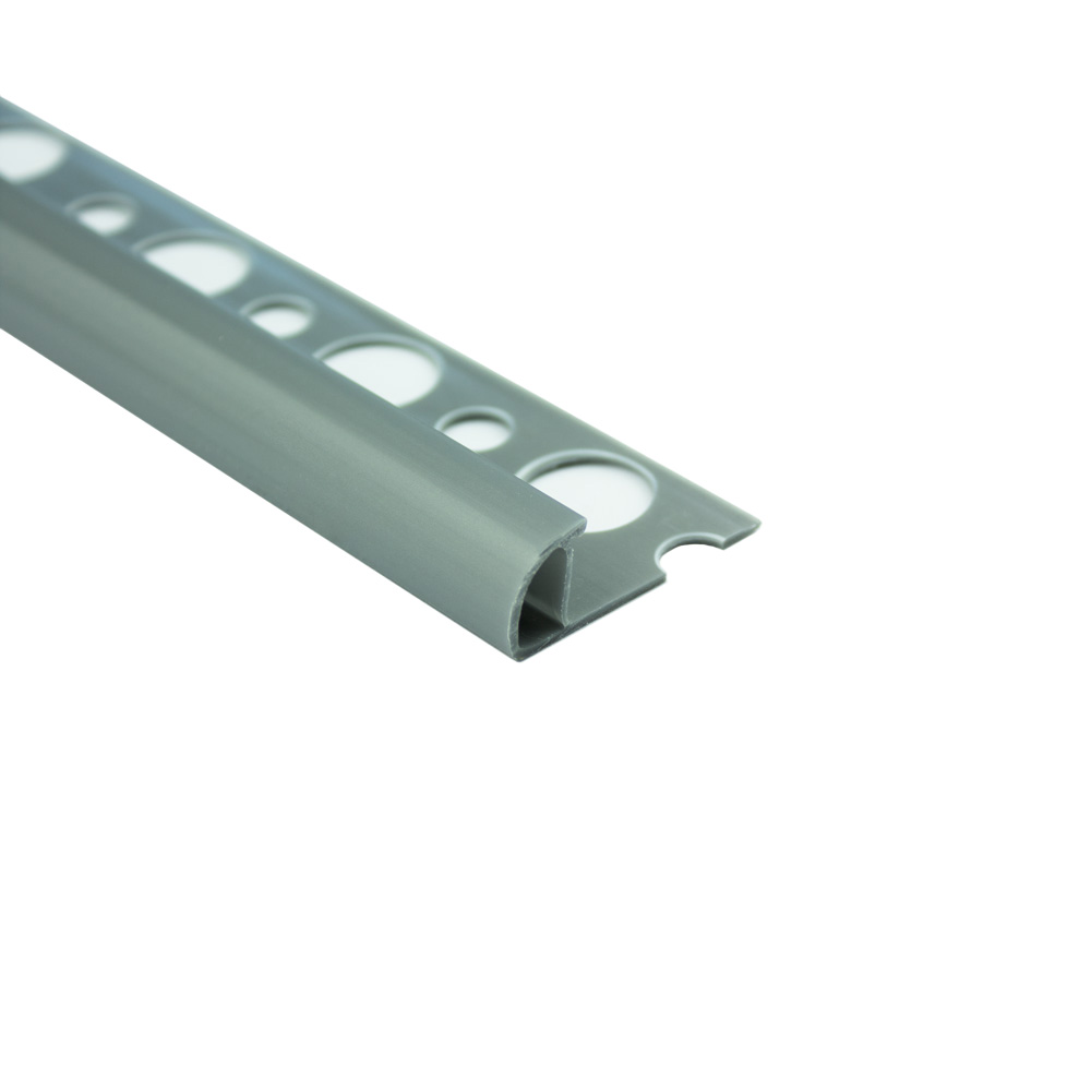 PVC Viertelkreis Fliesenschiene Fliesenprofil Kunststoff Schiene 10mm