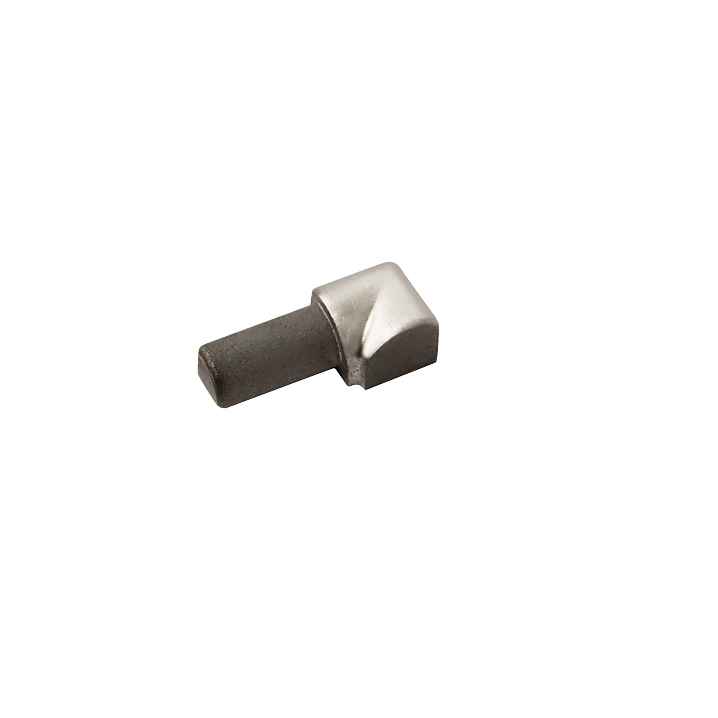 Viertelkreis Inneneck Vollmaterial Edelstahl V2A 8mm gebürstet Viertelkreis Inneneck Vollmaterial Edelstahl V2A 8mm gebürstet