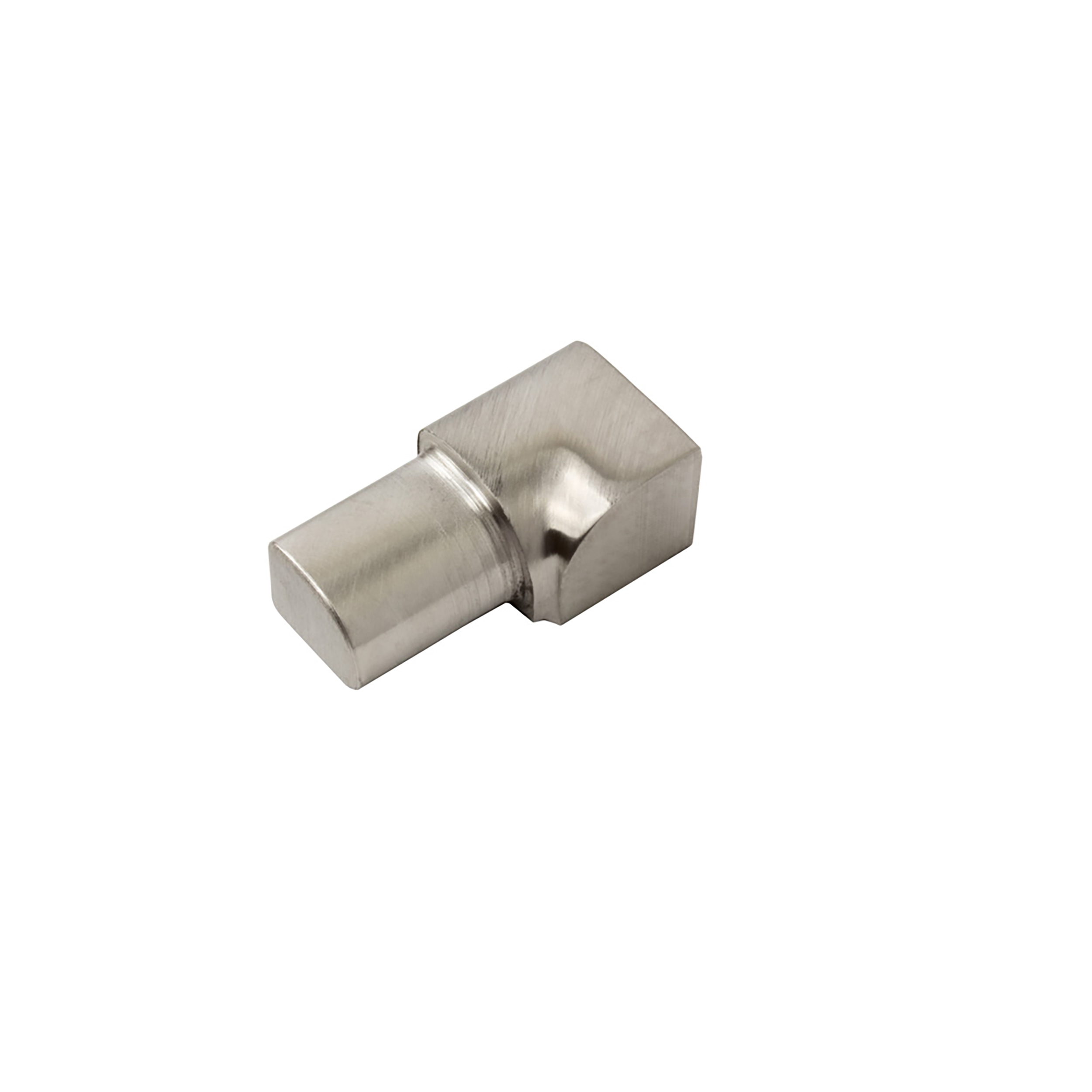 Viertelkreis Inneneck Vollmaterial Edelstahl V2A 12mm gebürstet Viertelkreis Inneneck Vollmaterial Edelstahl V2A 12mm gebürstet