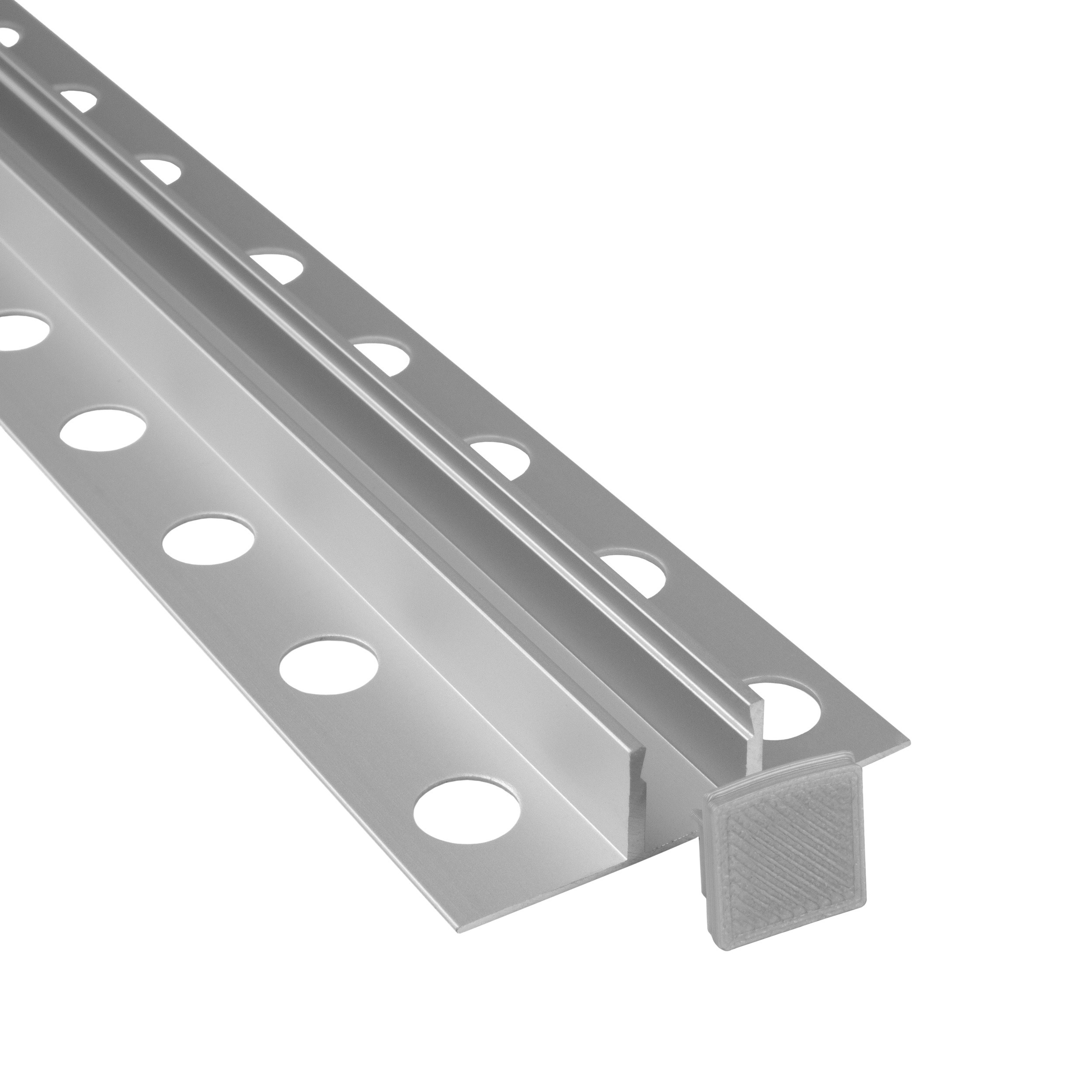 T77 LED Alu Fliesenprofil Bordüre 12mm silber T77 LED Alu Fliesenprofil Bordüre 12mm silber