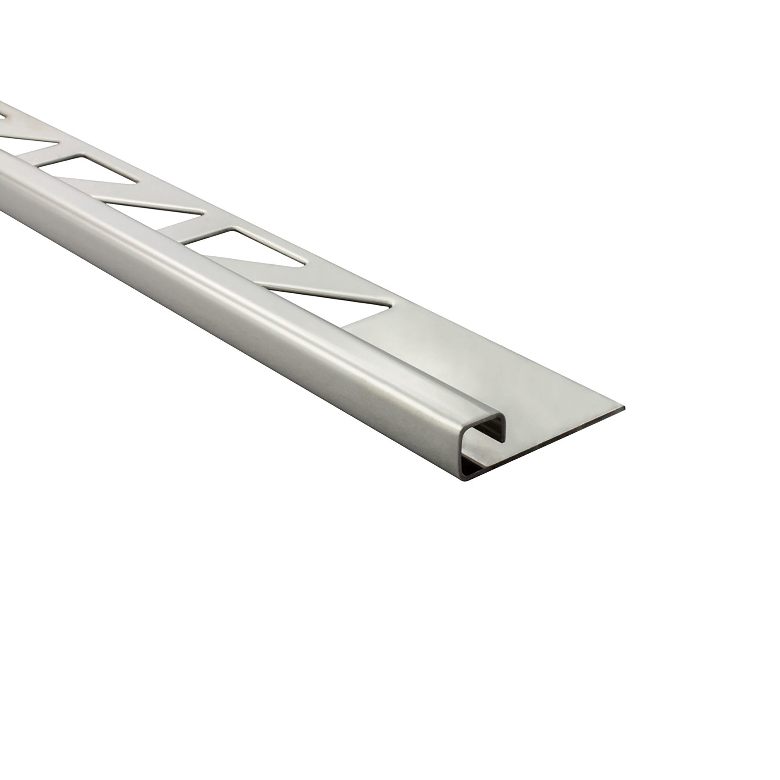 Quadrat Edelstahlschiene Profil Fliesenschiene Edelstahl V2A L250cm 6mm glänzend