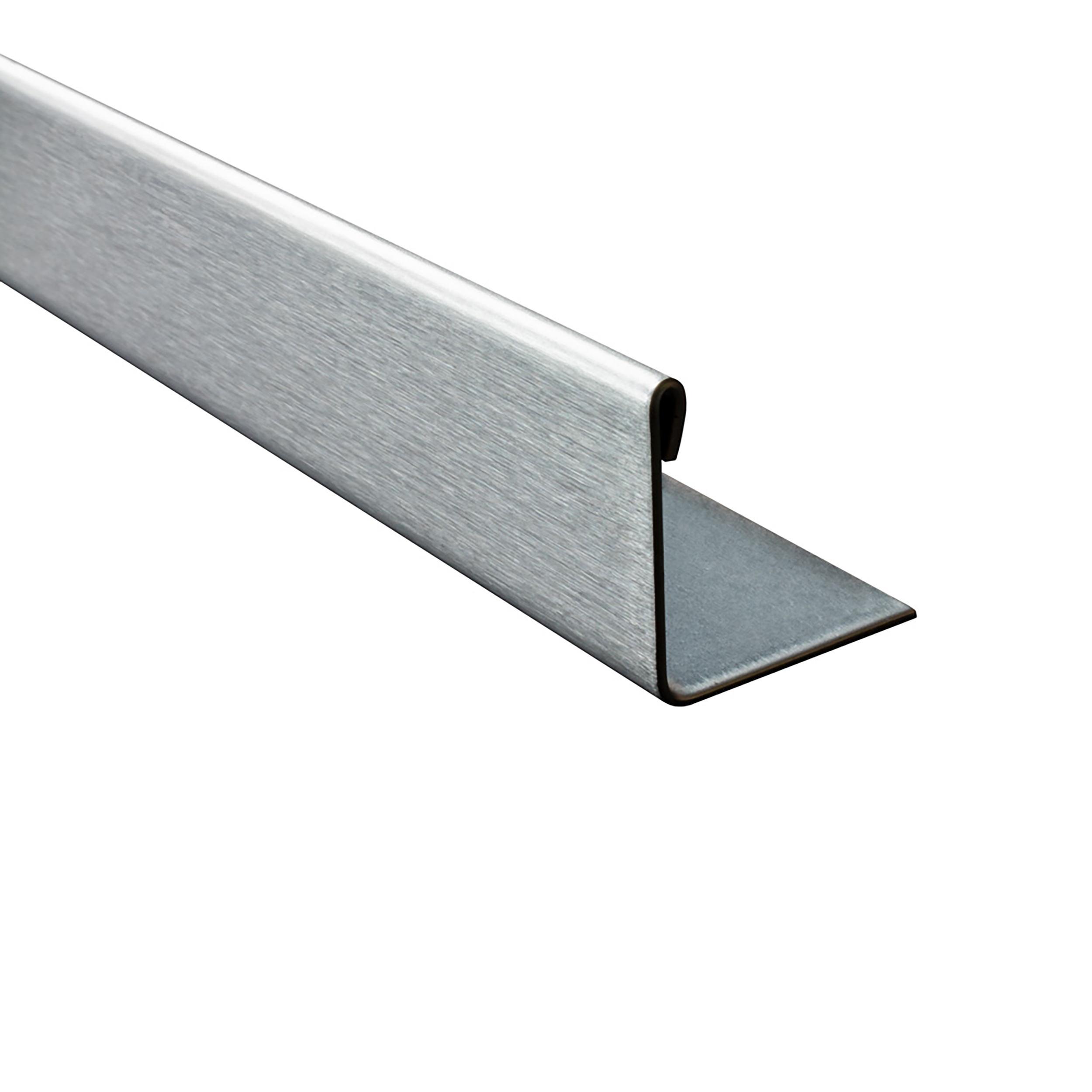 L-Profil Edelstahlschiene Profil Fliesenschiene Edelstahl V2A L250cm 20mm gebürstet