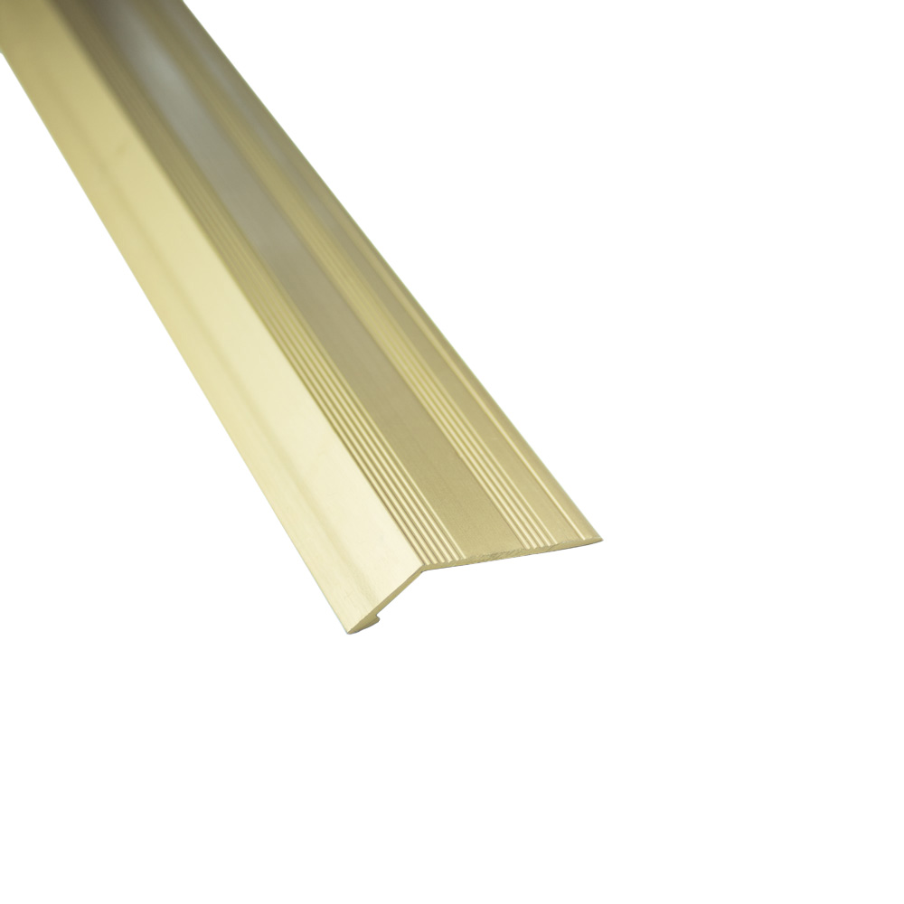Alu Profil Übergangsschiene Übergangsprofil Laminat matt silber gold L90cm 10mm