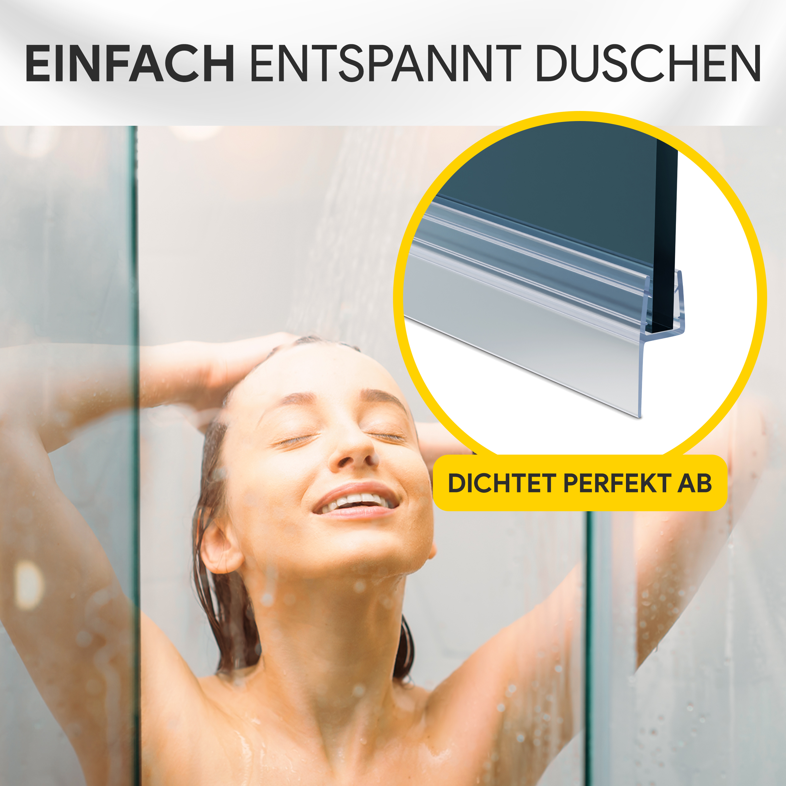 Duschdichtung PVC Ersatzdichtung Duschkabine Dusche TYP-22 200cm Glasstärke 6mm Duschdichtung PVC Ersatzdichtung Duschkabine Dusche TYP-22 200cm Glasstärke10mm