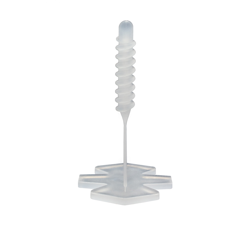 Fliesen Nivelliersystem Verlegehilfe Verlegesystem 1mm - 100x Gewindelaschen + 100 Zughauben