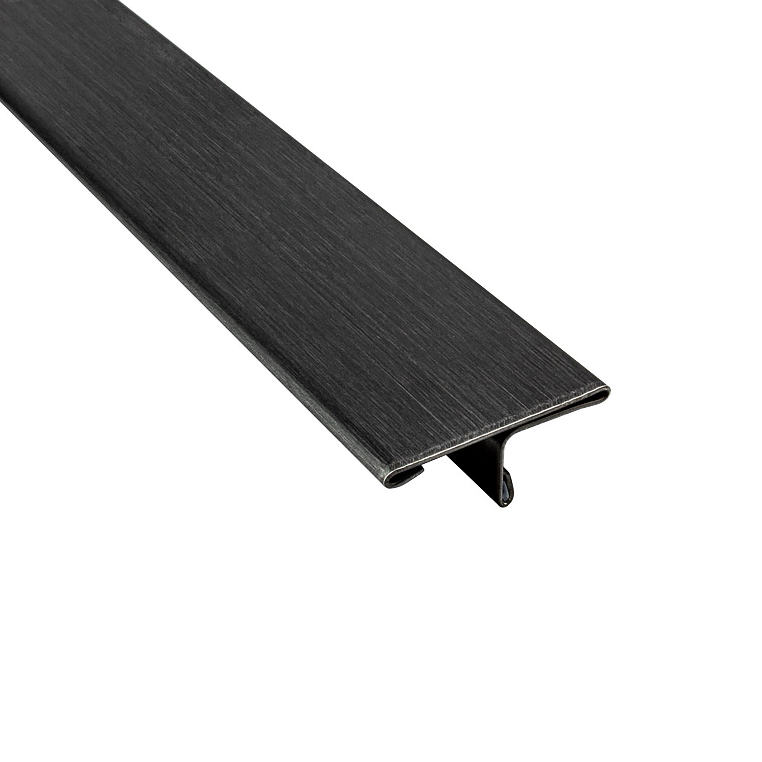 T-Profil Edelstahl Schiene Übergangsprofil V2A L250cm 25mm schwarz anthrazit gebürstet T-Profil Edelstahl Schiene Übergangsprofil V2A L250cm 25mm schwarz anthrazit gebürstet