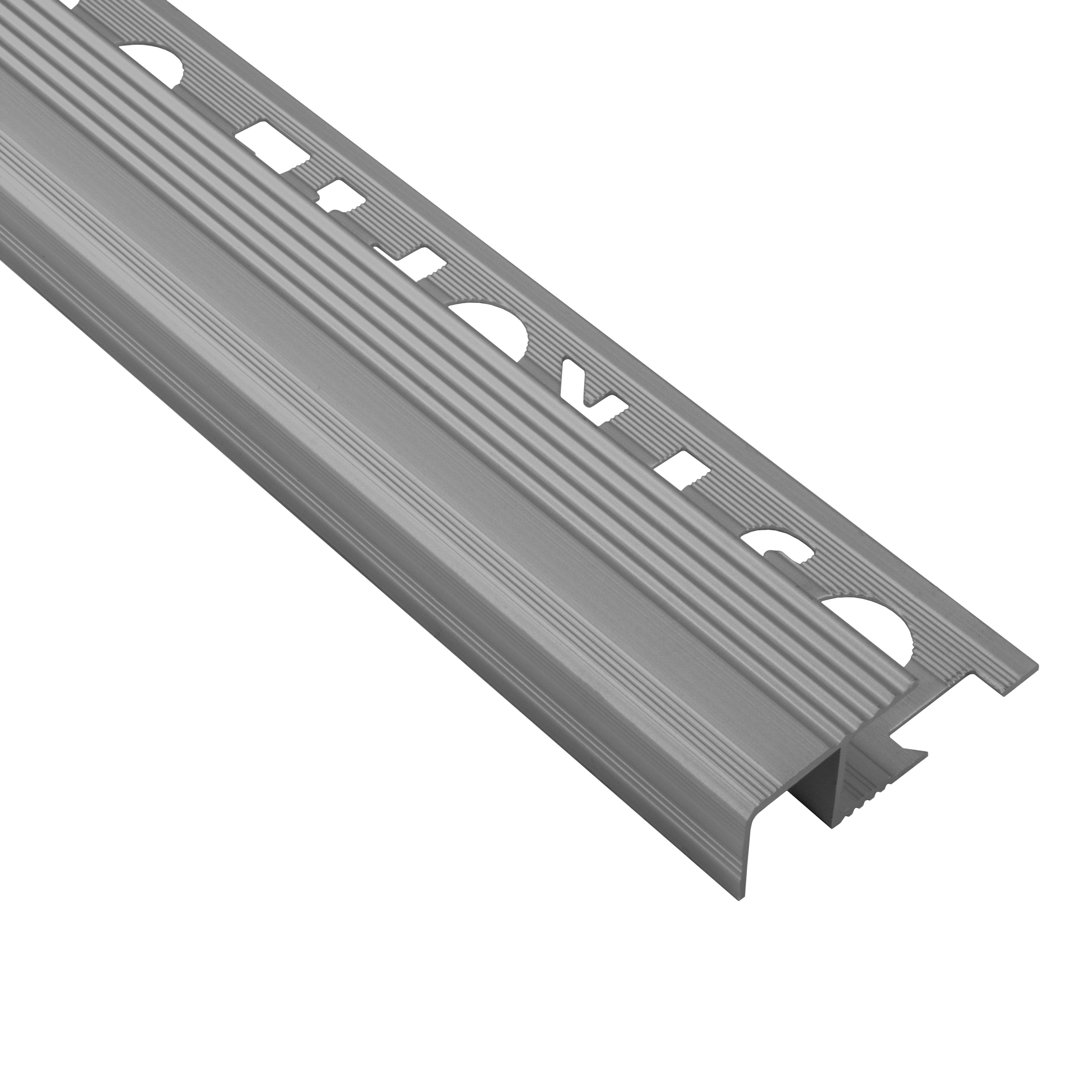 Alu Stufenprofil Fliesenschiene Profil Treppe Schiene silber gold L270 H10mm