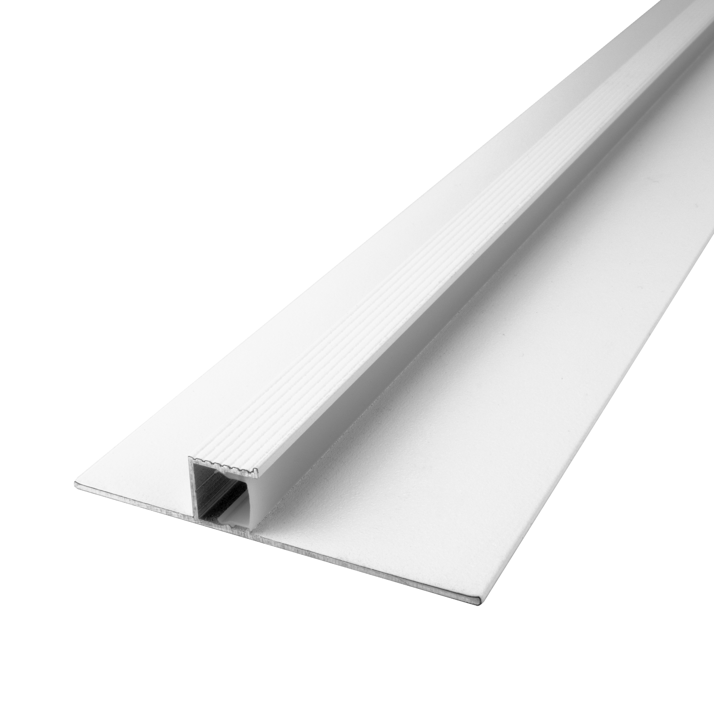LED Schattenfugen Trockenbauprofil Weiß – für LED-Strips bis 11?mm 2m opal